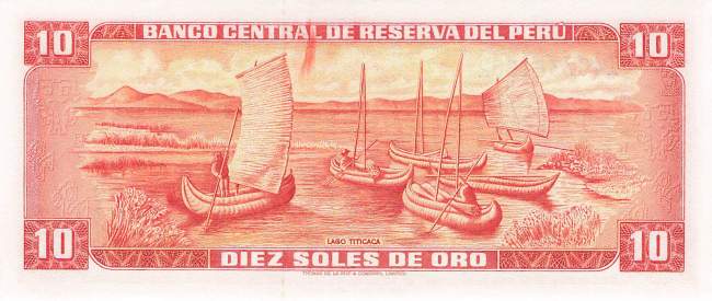 10 Soles de Oro 1975